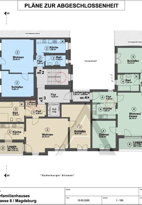 AlphaConstruct GmbH, Wohnung in der „Buckauer Insel“, 39112 Magdeburg
